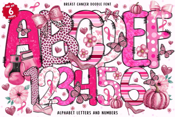 Breast Cancer Doodle: Artistry with Purpose