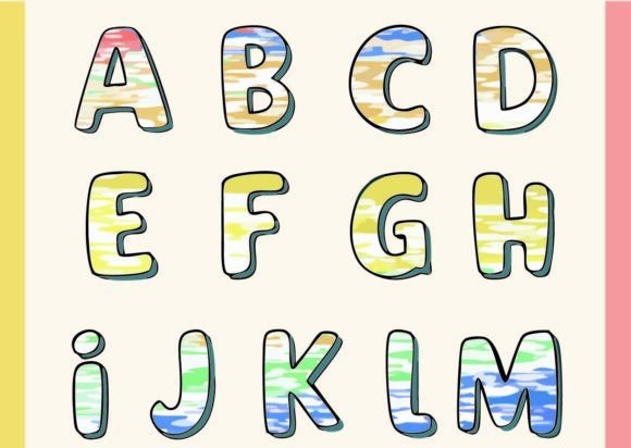 Hadeley: The Chromatic Typeface That Feels Like a Painting