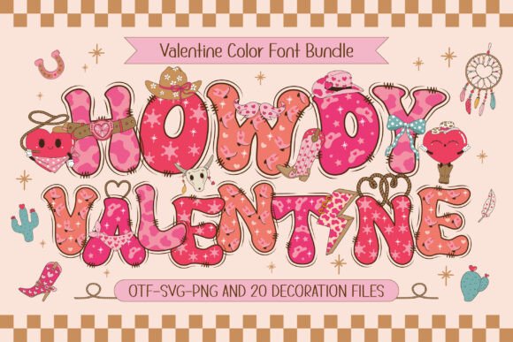 Howdy Valentine: A Creative Font for Rodeo Romance