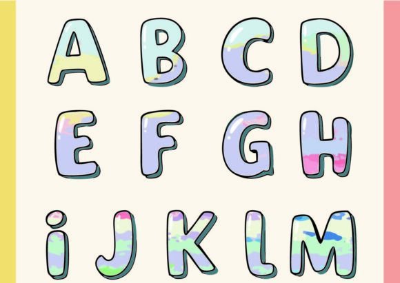 Olive: A Color Font That Turns Every Letter into a Typographic Painting