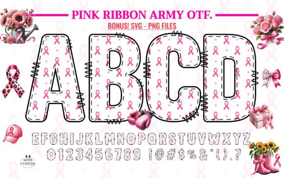 Pink Ribbon Army4: A Powerful Font for Awareness and Impact