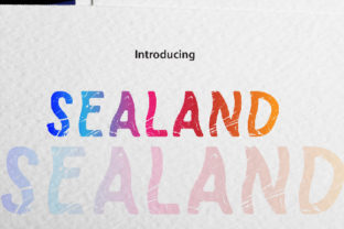 Sealand: A Premium Font for Dynamic and Modern Branding