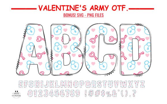 Valentine’s Key Heart: A Font That Speaks the Language of Love